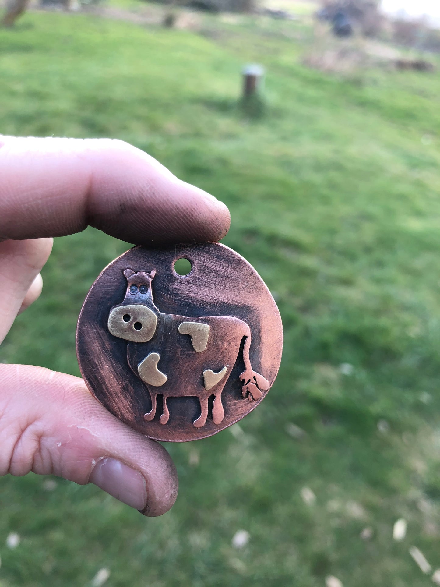 Semi-Custom One of a Kind Hand Sawn Dog Tags