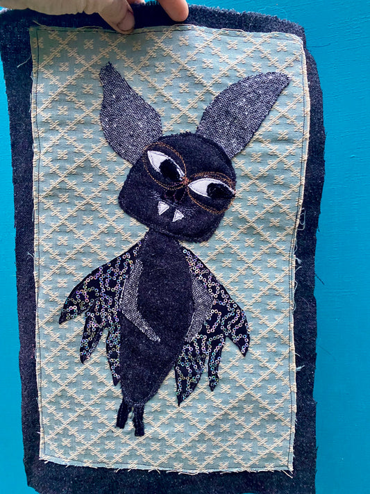Bat tapestry for Heather